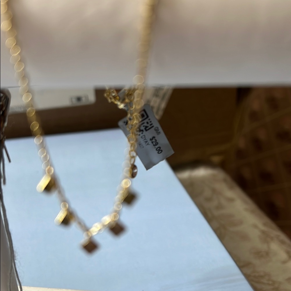 Gold Charm Necklace